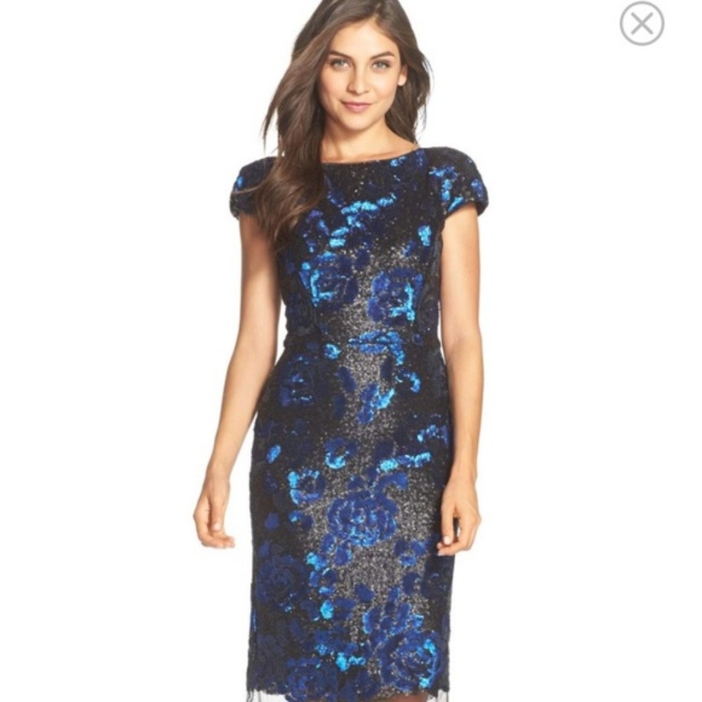 Vera Wang Shimmer and shine dress
